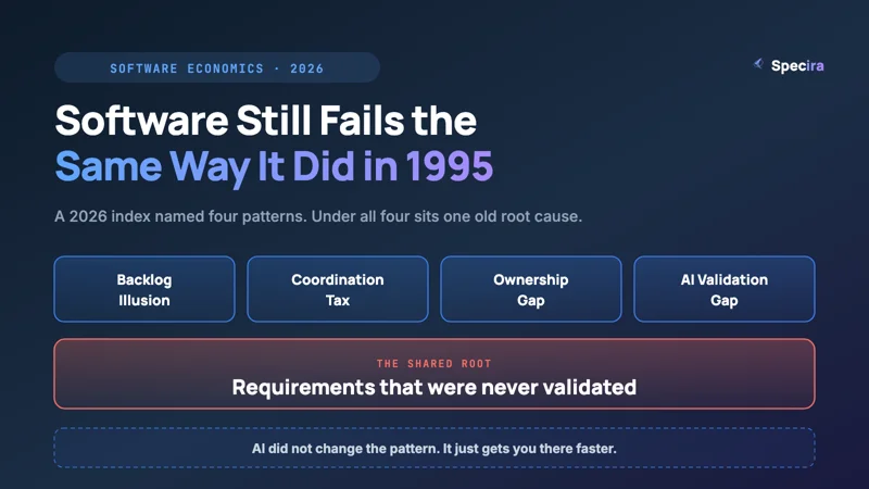 Software Still Fails the Same Way It Did in 1995. A 2026 Index Just Named the Patterns.